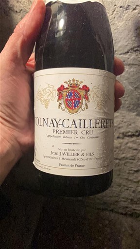 Burgundi Volnay Premier Cru Jean Javillier & Fils 2023