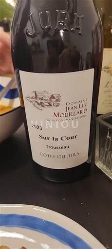 Jura Côtes-du-jura Domaine Jean-Luc Mouillard Sur la Cour 2023