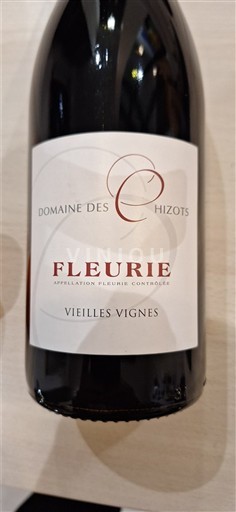 Beaujolais Fleurie Domaine S Chizots Vieilles Vignes 2023
