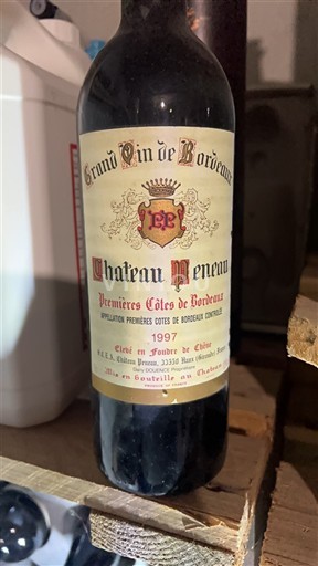 Bordeaux Premières-côtes-de-bordeaux Château Meneau 1997