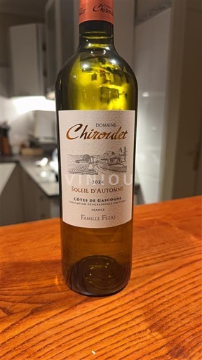 Південний Захід Кот-де-Гасконь Domaine Chiroulet Soleil d'Automne 2024