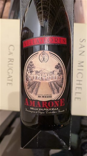 Venecia Amarone della Valpolicella Villa Loren 2020