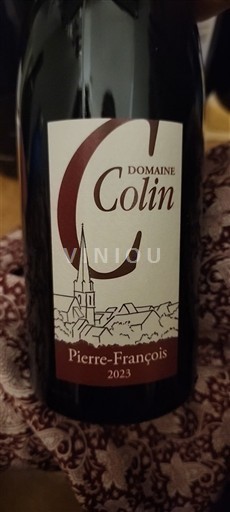 Loire Valley Coteaux du Vendômois Domaine Colin Pierre-François 2023