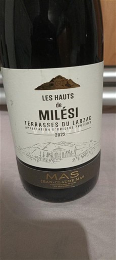 Linguadoca Terrasses-du-Larzac Mas Jean-Claude Mas Les Hauts de Milési 2022