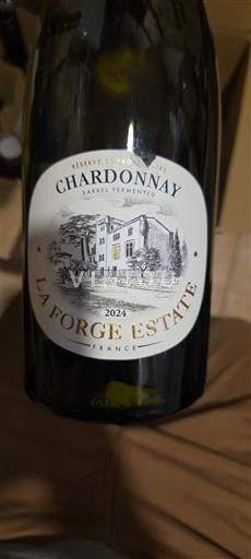 Languedoc et Roussillon Pays d'oc La Forge Estate Chardonnay Réserve du Fondateur 2024