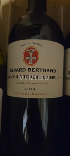 Roussillon Banyuls Gérard Bertrand Banyuls Traditionnel 2014
