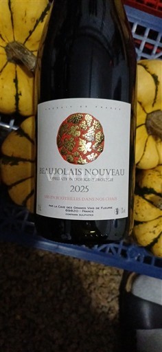 Beaujolais Beaujolais Nouveau La Cave des Grands Vins de Fleurie 2025