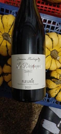 Beaujolais Fleurie Domaine Madroge La Réciproque 2021