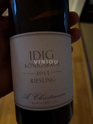 Palatinat Pfalška Grand Cru A. Christmann Idig Königsbach 2023