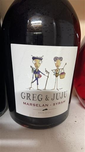 Languedoc và Roussillon Vùng đất Oc Greg & Juju Marselan - Syrah 2023