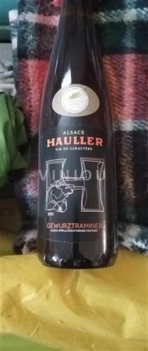 Alsace Gewurztraminer Hauller 2015