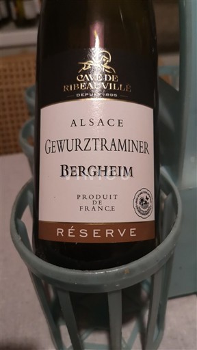 Alsazia Cave de Ribeauvillé Bergheim Réserve Senza annata