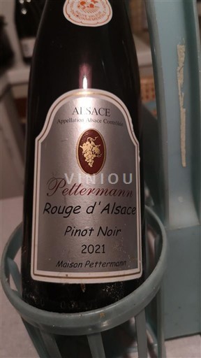 Elzas Maison Pettermann Rouge d'Alsace 2021