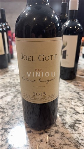 Kalifornské AVA Nespecifikováno Joel Gott 815 2015