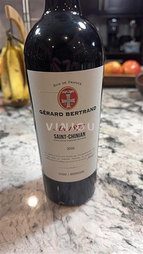 Languedoc Saint-Chinian Gérard Bertrand An 1877 2018