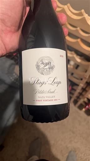 AVAs californianas Napa Valley Stags' Leap Petite Sirah 2019