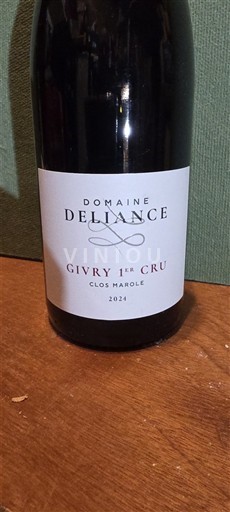 Borgonha Givry Premier Cru Domaine Liance Clos Marole 2024