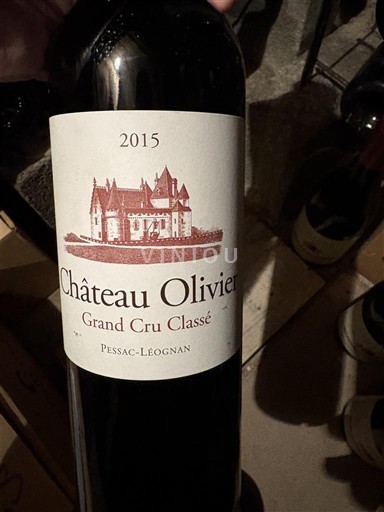 Bordeaux Pessac-Léognan Grand Cru Château Olivier 2015
