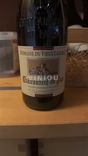 Valle del Ródano Châteauneuf-du-Pape. Domaine Vieux Lazaret Sin añada
