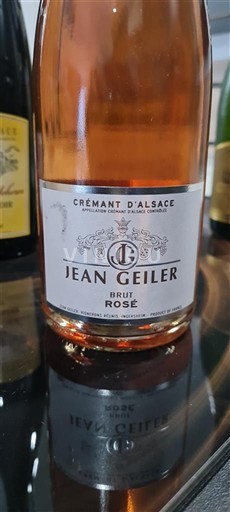 Alsace Alsace-kuohuviini Jean Geiler Brut Rosé 2024