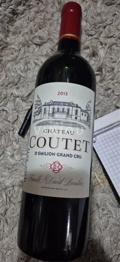 Bordeaux Saint-Émilion Grand Cru Grand Cru Château Coutet 2013