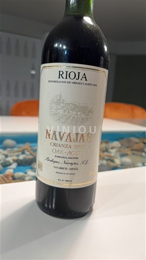 Vini Rouge sec Crianza Oak Aged Navajas 2000 Spagna La Rioja Rioja DO
