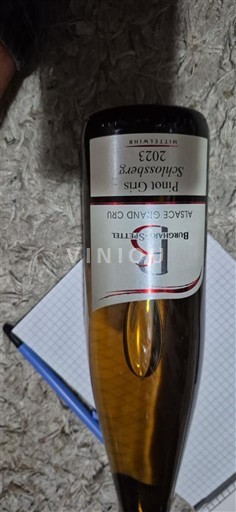 Alsace Grand Cru Boeckel & Fils Pinot Gris Schlossberg 2023