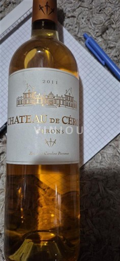 Bordeaux Cérons Château Cerons 2011