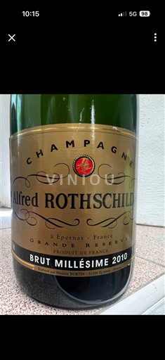 Champagne Alfred Rothschild Grande Réserve 2010