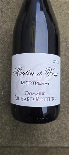 Beaujolais Moulin-à-vent Domaine Richard Rottiers Mortperay 2018