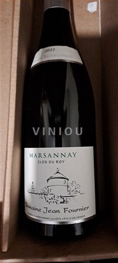 Vinhos Blanc sec Clos du Roy Domaine Jean Fournier 2022 França Borgonha Marsannay AOC