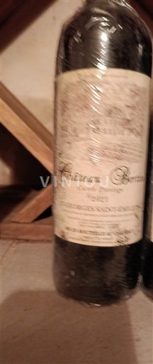 Bordeaux Saint-Émilion Grand Cru Grand Cru Château Bernateau Prestige 2012