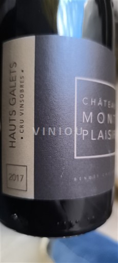 Valle del Rodano Vinsobres Château Montplaisir Hauts Galets 2017