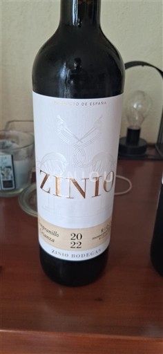 La Rioja Rioja Zinio Bodegas Tempranillo 2022