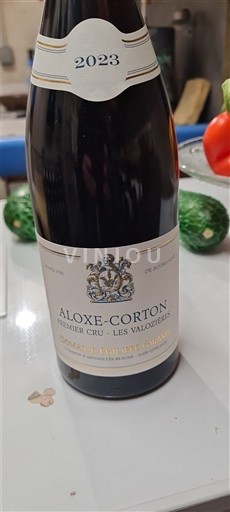 Borgonha Aloxe-Corton Premier Cru Domaine Parriset Giboulot Premier Cru - Les Valozières 2023