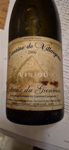 Valle del Loira Coteaux-du-giennois Domaine Villargeau 2006
