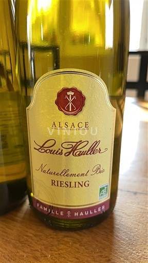 Alsace Riesling Louis Hauller Naturellement Bio 2024