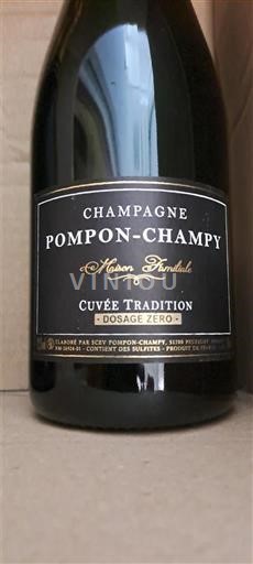 Champagne Sâm-panh Pompon-Champy Tradition Không niên vụ