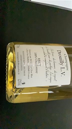 Champagne Drouilly L.V Ikke årgangsbestemt