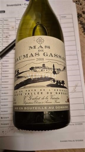 Languedoc Mas de Daumas Gassac 2008