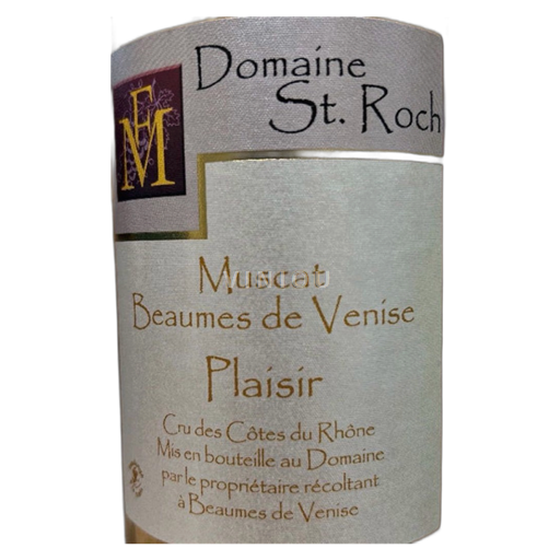Rhônedalen Muscat de Beaumes de Venise Domaine Saint Roch Plaisir Icke årgångsbetecknad