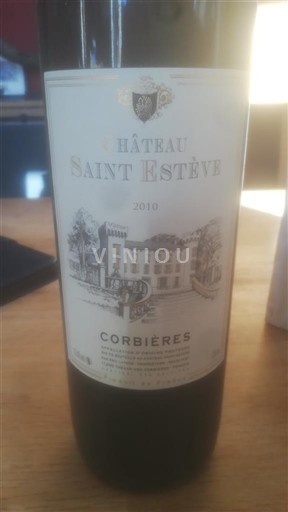 Languedoc Corbières Château Saint Estève 2010