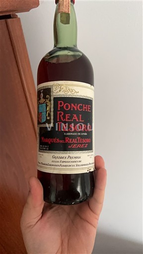 Andalucía No especificado Marqués del Real Tesoro Ponche Real Tesoro Sin añada
