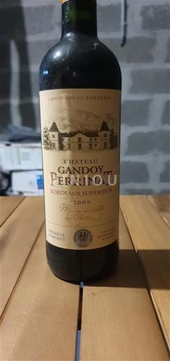 Burdeos Bordeaux superior Château Gandoy Perrinat 2009