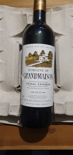 Bordeaux Pessac-Léognan Domaine Grandmaison 2010