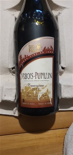 Víno Rouge sec Trousseau Fruitière Vinicole de Pupillin 2018 Francie Jura Arbois-Pupillin AOC