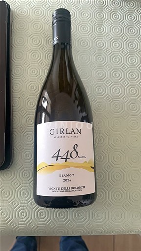 Trentin-Haut-Adige Vigneti delle Dolomiti Girlan 448 s.l.m. Bianco 2024
