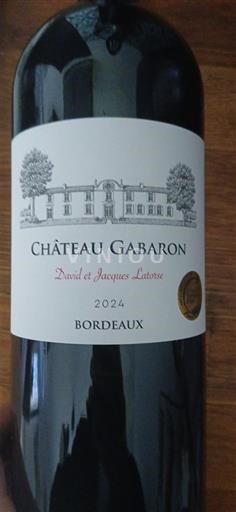 Bordeaux Château Gabaron 2024