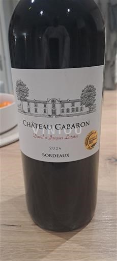 Bordeaux Château Gabaron 2024