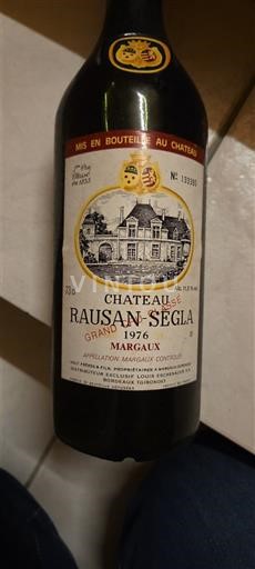 Bordeaux Margaux Château Rauzan-Ségla 1976